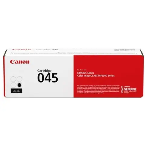 Canon 045BK - Toner czarny do Canon I-Sensys LBP-610, LBP-611, LBP-612, LBP-613, MF-630, MF-631, MF-632, MF-633, MF-634,